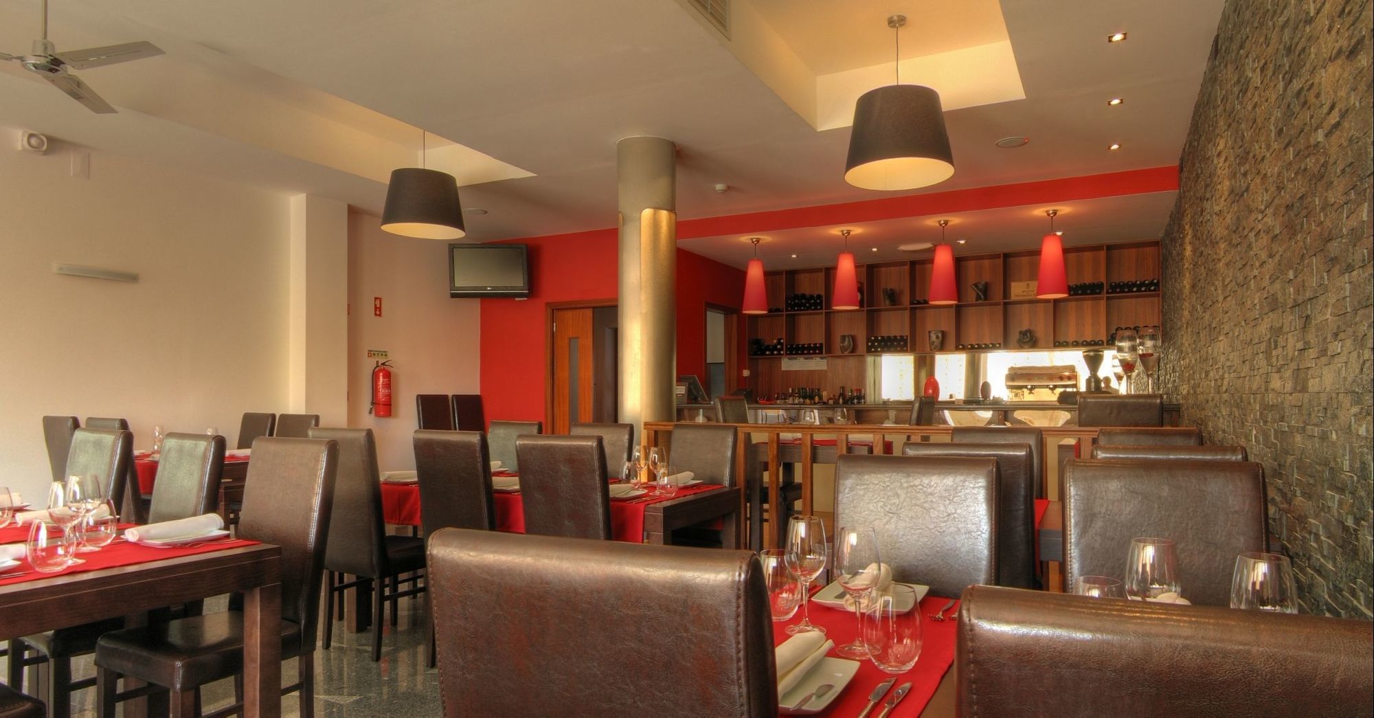 Petrus Hotel Chaves Restoran foto